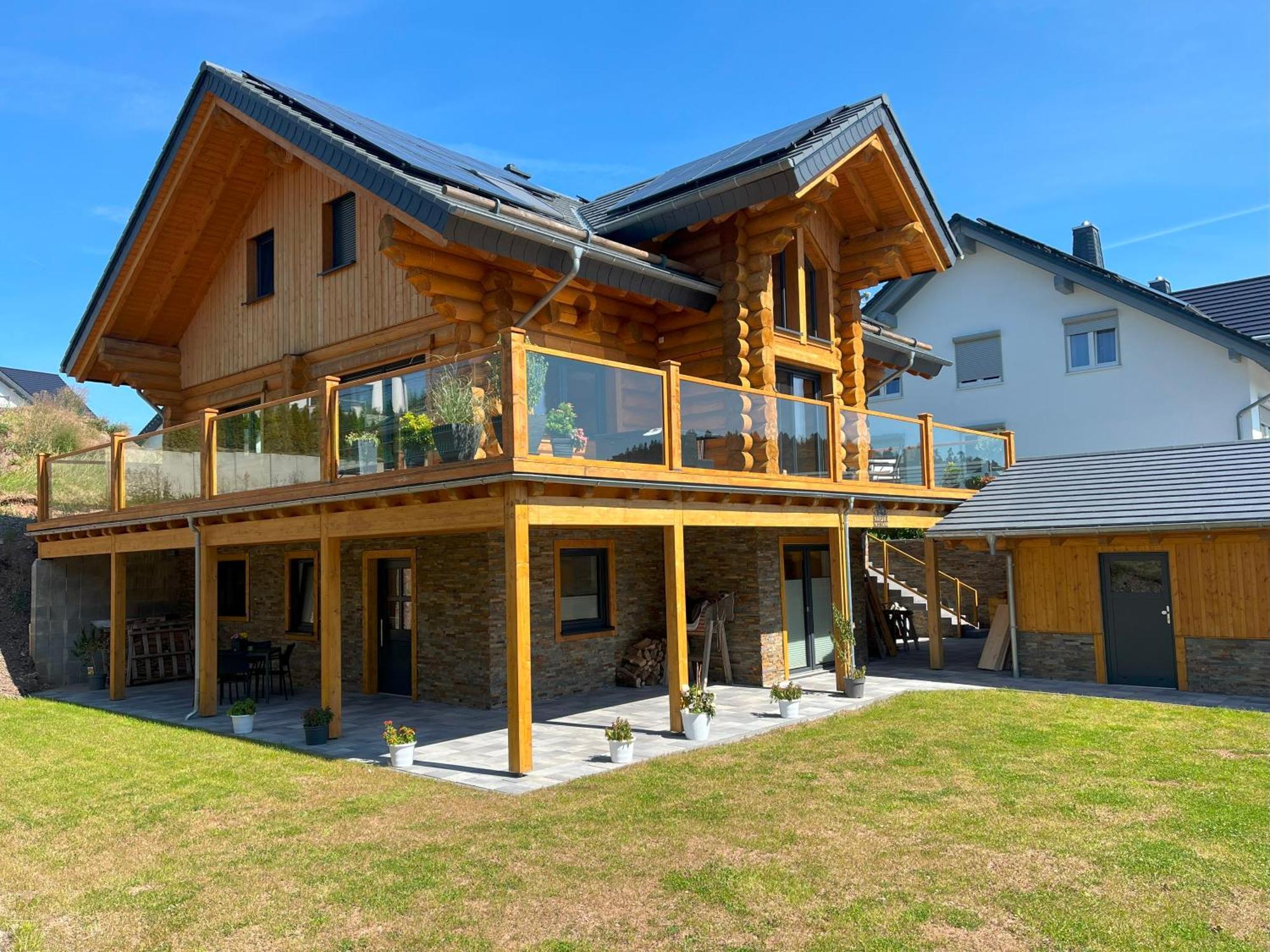 Ferienwohnung Uplandblockhaus วิลลิงเงิน ภายนอก รูปภาพ